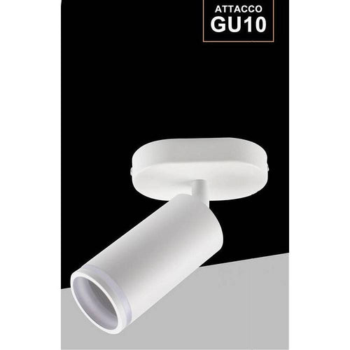 Applique Plafoniera Orientabile Da Soffitto Parete 1 Diffusore Lampada Gu10 Ts-1
