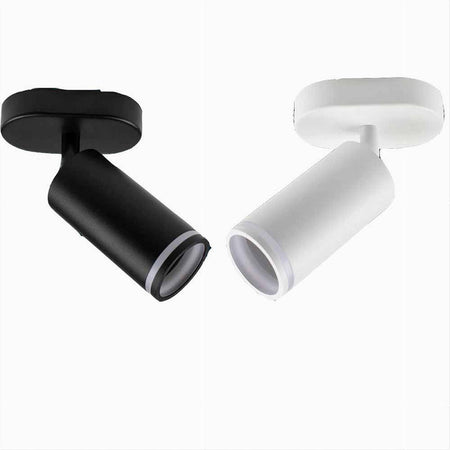 Applique Plafoniera Orientabile Da Soffitto Parete 1 Diffusore Lampada Gu10 Ts-1