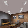 Applique Plafoniera Orientabile Da Soffitto Parete 1 Diffusore Lampada Gu10 Ts-1
