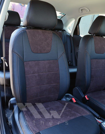 Coprisedili su misura per Volkswagen Polo 5 (2009-2017), Leather style