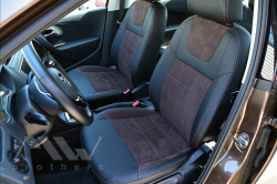 Coprisedili su misura per Volkswagen Polo 5 (2009-2017), Leather style