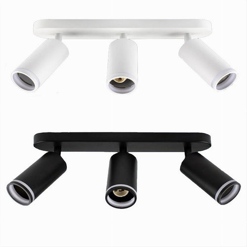 Applique Plafoniera Orientabile Da Soffitto Parete 3 Diffusori Lampada Gu10 Ts-3