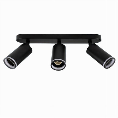 Applique Plafoniera Orientabile Da Soffitto Parete 3 Diffusori Lampada Gu10 Ts-3
