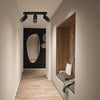 Applique Plafoniera Orientabile Da Soffitto Parete 3 Diffusori Lampada Gu10 Ts-3