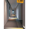 Segnapasso Placca Bianca Muro Sensore Movimento Pir 1,3w Cassetta 503 Xggyd-001b