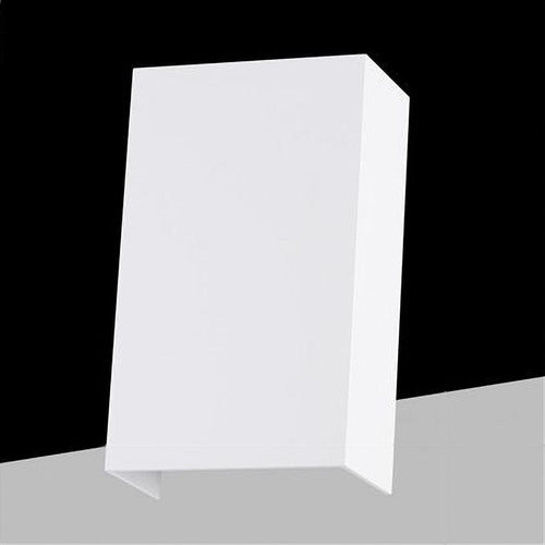 Applique Led Esterno Rettangolare 10w Doppia Emissione Di Luce 3000k 4000k 640-b