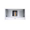 Applique Led Esterno Rettangolare 10w Doppia Emissione Di Luce 3000k 4000k 640-b