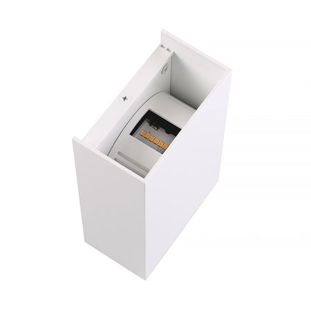 Applique Led Esterno Rettangolare 10w Doppia Emissione Di Luce 3000k 4000k 640-b