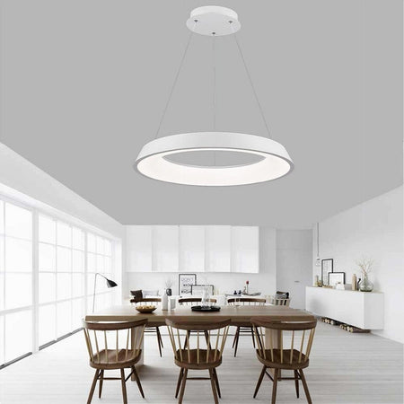 Lampadario Led 43w Tre Colorazioni Luce Lampada Da Soffitto Ultra Moderno A71-3c