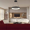 Lampadario Led 43w Tre Colorazioni Luce Lampada Da Soffitto Ultra Moderno A71-3c