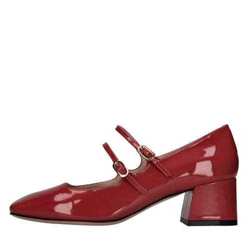 FRANCESCO SACCO Scarpe con Tacco Rosso da donna