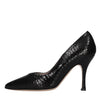 FRANCESCO SACCO Scarpe con Tacco Nero da donna