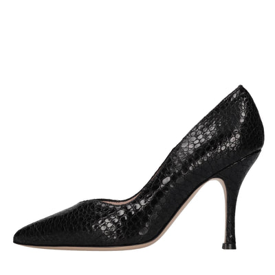 FRANCESCO SACCO Scarpe con Tacco Nero da donna