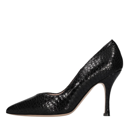 FRANCESCO SACCO Scarpe con Tacco Nero da donna