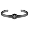 Bracciale MASERATI uomo bangle acciaio nero