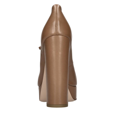 FRANCESCO SACCO Scarpe con Tacco Marrone da donna