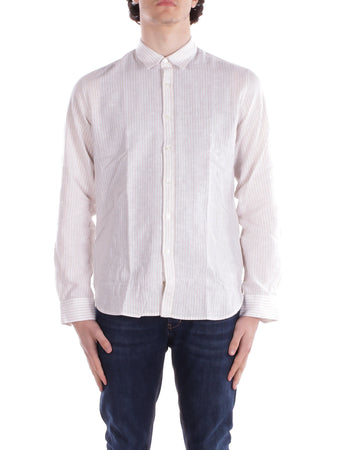 Woolrich Camicie Riga beige da uomo