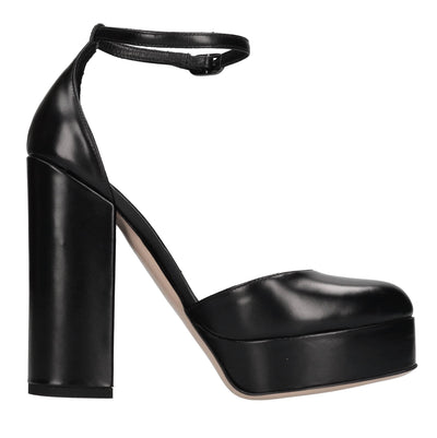 FRANCESCO SACCO Scarpe con Tacco Nero da donna