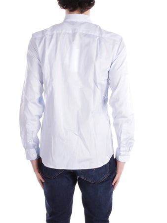 Lacoste Camicie Celeste da uomo