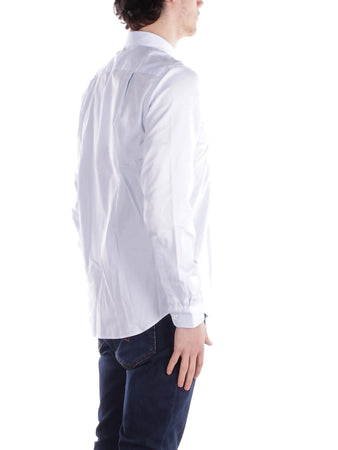 Lacoste Camicie Celeste da uomo