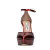 FRANCESCO SACCO Scarpe con Tacco Rosso da donna
