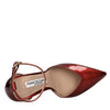 FRANCESCO SACCO Scarpe con Tacco Rosso da donna
