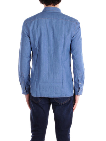 Lacoste Camicie Denim da uomo