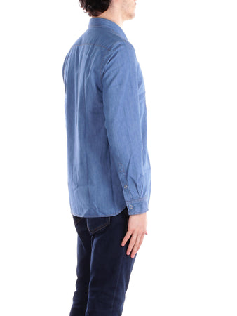 Lacoste Camicie Denim da uomo