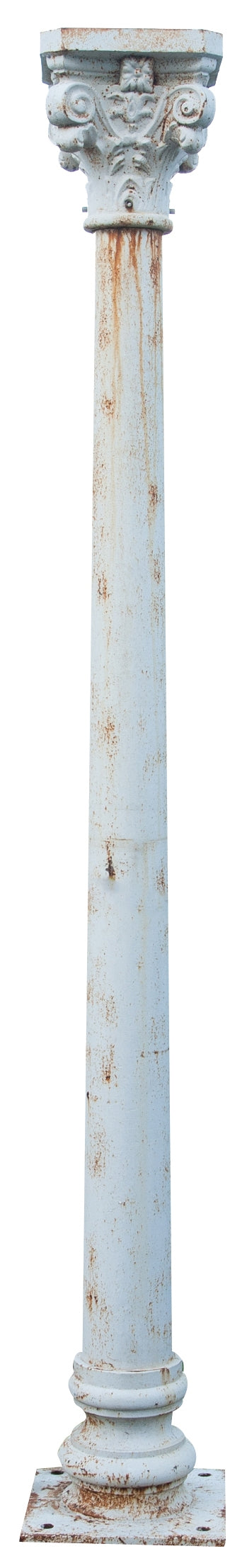 Biscottini Biscottini Colonna Liscia Ghisa 16 36x36x260 Capitello Lavorato Finitura