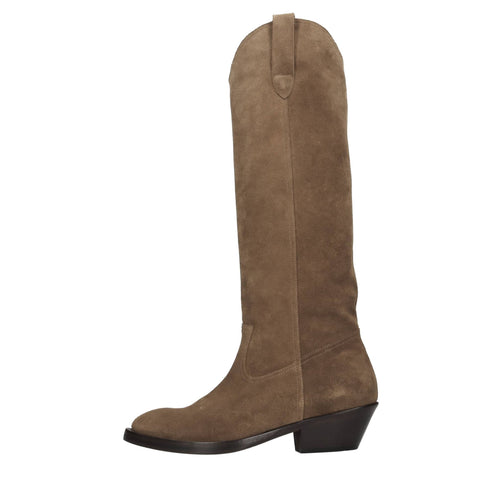 Grey Mer Stivali Marrone da donna