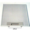 Filtro Alluminio Cappa Faber 133.0018.480 Originale 250x300x8mm 2 Ganci F 254