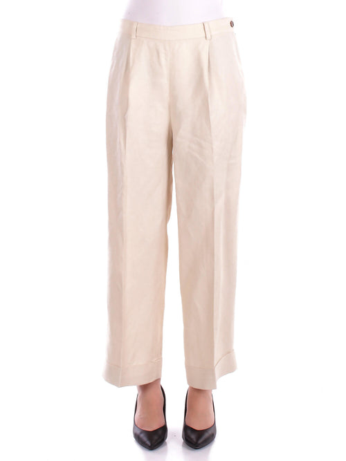 Ralph Lauren Pantaloni Bianco da donna