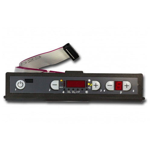 Tastiera display LED Micronova PF095_0 stufe a pellet 14710052