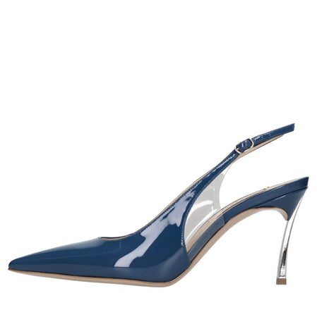 Casadei Scarpe con Tacco Blu da donna