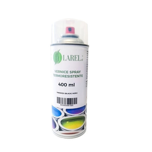 Vernice spray termoresistente nera per stufe a pellet 14802020