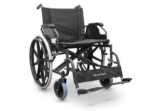 Sedia a rotelle pieghevole larghezza seduta speciale di 56 cm