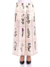 WEEKEND MAX MARA Pantaloni Fantasia bianco da donna