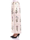 WEEKEND MAX MARA Pantaloni Fantasia bianco da donna