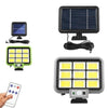 Faro Solare Con Pannello Faretto Sensore Di Movimento 252 Led Cob Hs-8022
