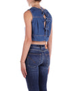 WEEKEND MAX MARA Top Denim medio da donna