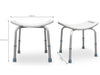 Sgabello da bagno ergonomico regolabile in altezza