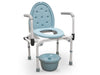 Sedia da doccia con wc