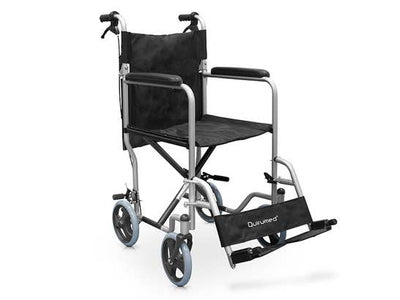 Sedia di trasporto con freni