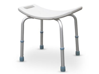 Sgabello da bagno ergonomico regolabile in altezza