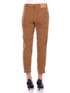 Dondup Pantaloni Marrone da donna