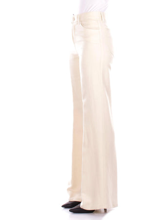 Dondup Pantaloni Panna da donna