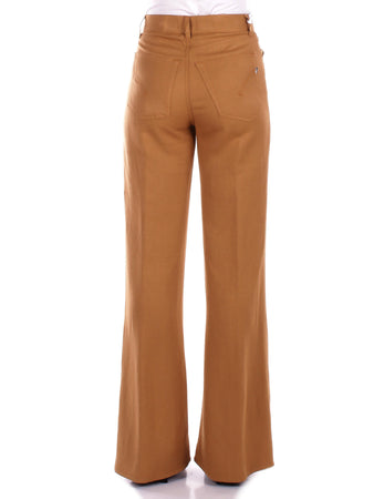 Dondup Pantaloni Marrone da donna