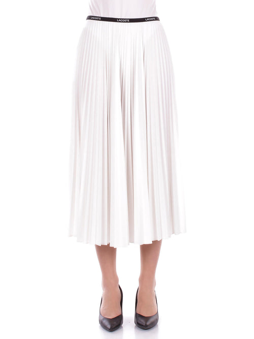 Lacoste Gonne Bianco da donna
