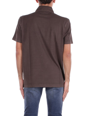Fay T-shirt e Polo Marrone scuro da uomo