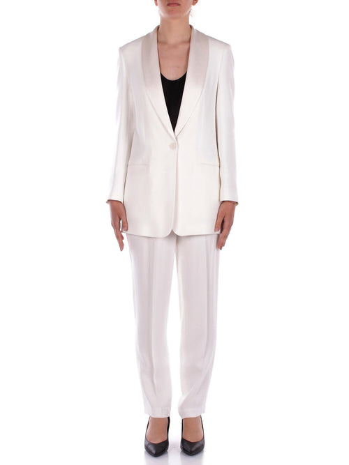 Manila Grace Pantaloni Beige da donna